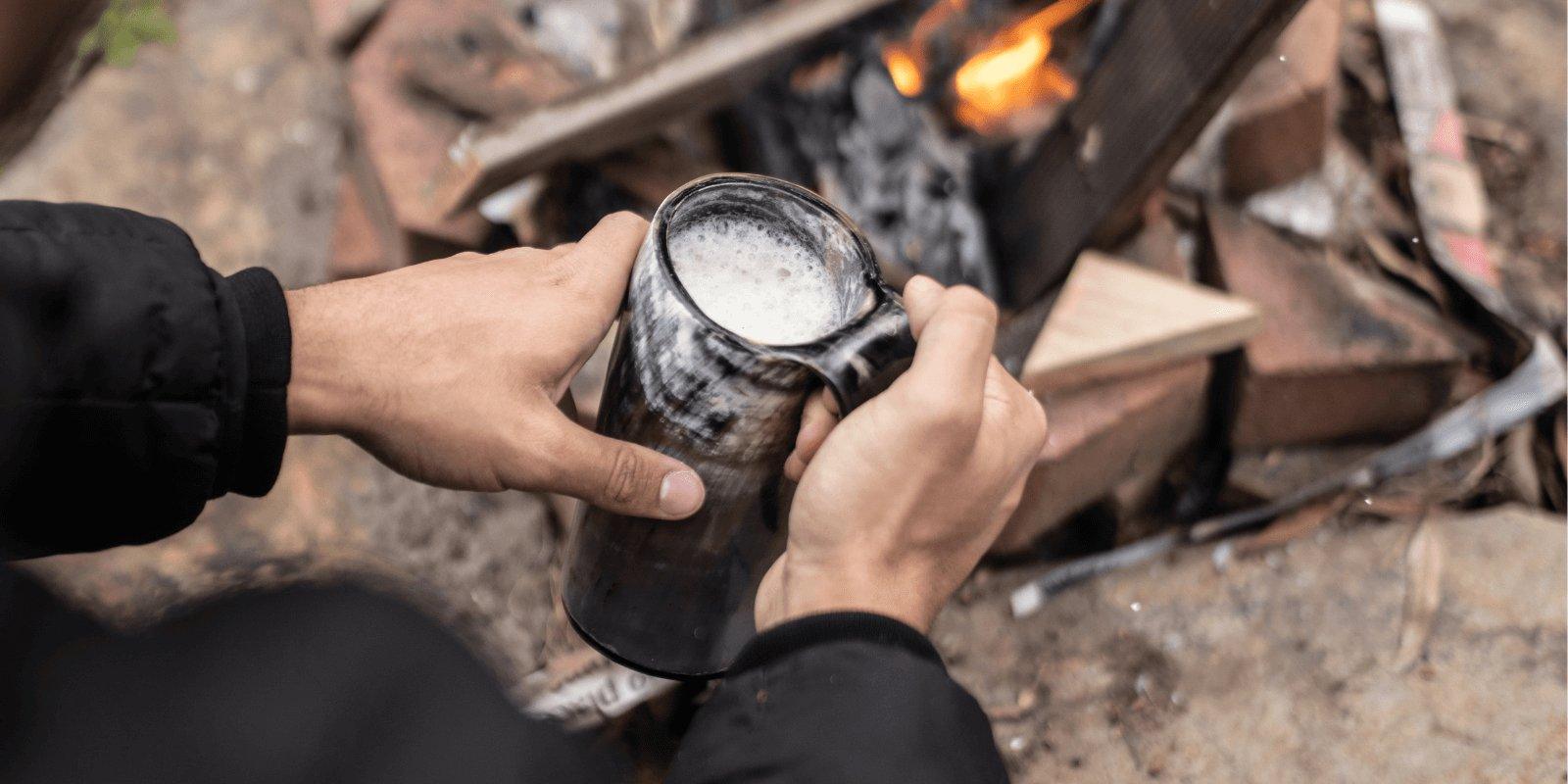 Viking Tankards & Mugs - AleHorn - Viking Drinking Horn Vessels and Accessories