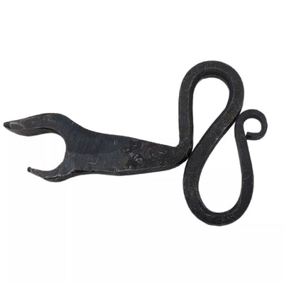 Medieval Hand Forged Iron Beer Bottle Opener - AleHorn - Viking Drinking Horn Vessels and Accessories