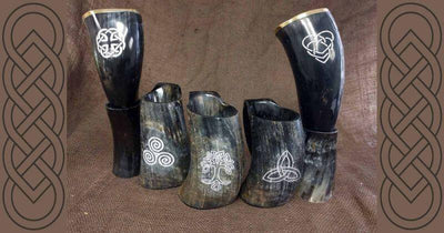 Customize your own Celtic symbol horn!