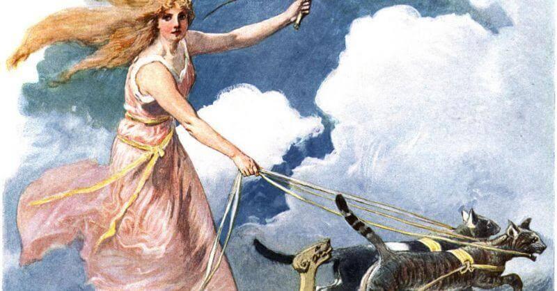 Norse Gods and Goddesses: Freya | AleHorn - Viking Drinking Horn Vessels and Accessories