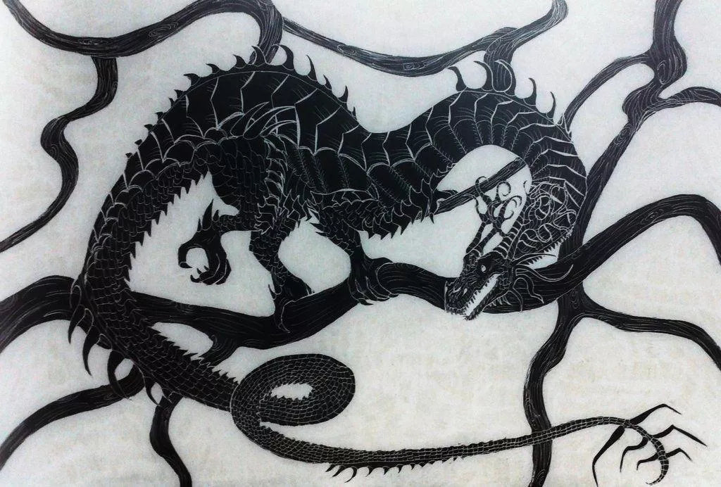 Norse Mythology: Nidhogg the Serpent