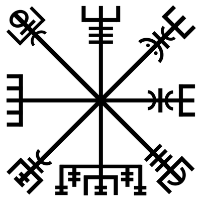 Vegvísir and Icelandic Staves