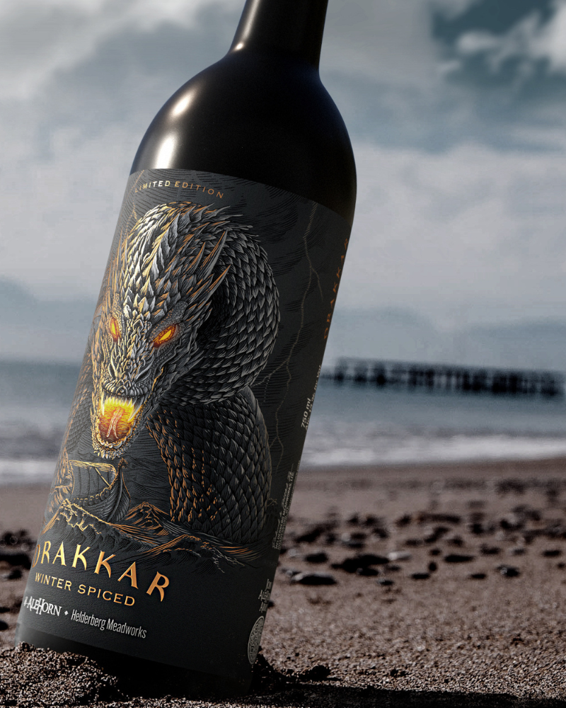 Indulge in the Rich Flavors of AleHorn's Viking Wines - Your One-Stop Shop for Spiced Honey Mead in America. Crafted with Pure Organic Honey, Enjoy a Smooth and Satisfying Drinking Experience with Every Glass of Our Expertly Fermented Viking Mead.