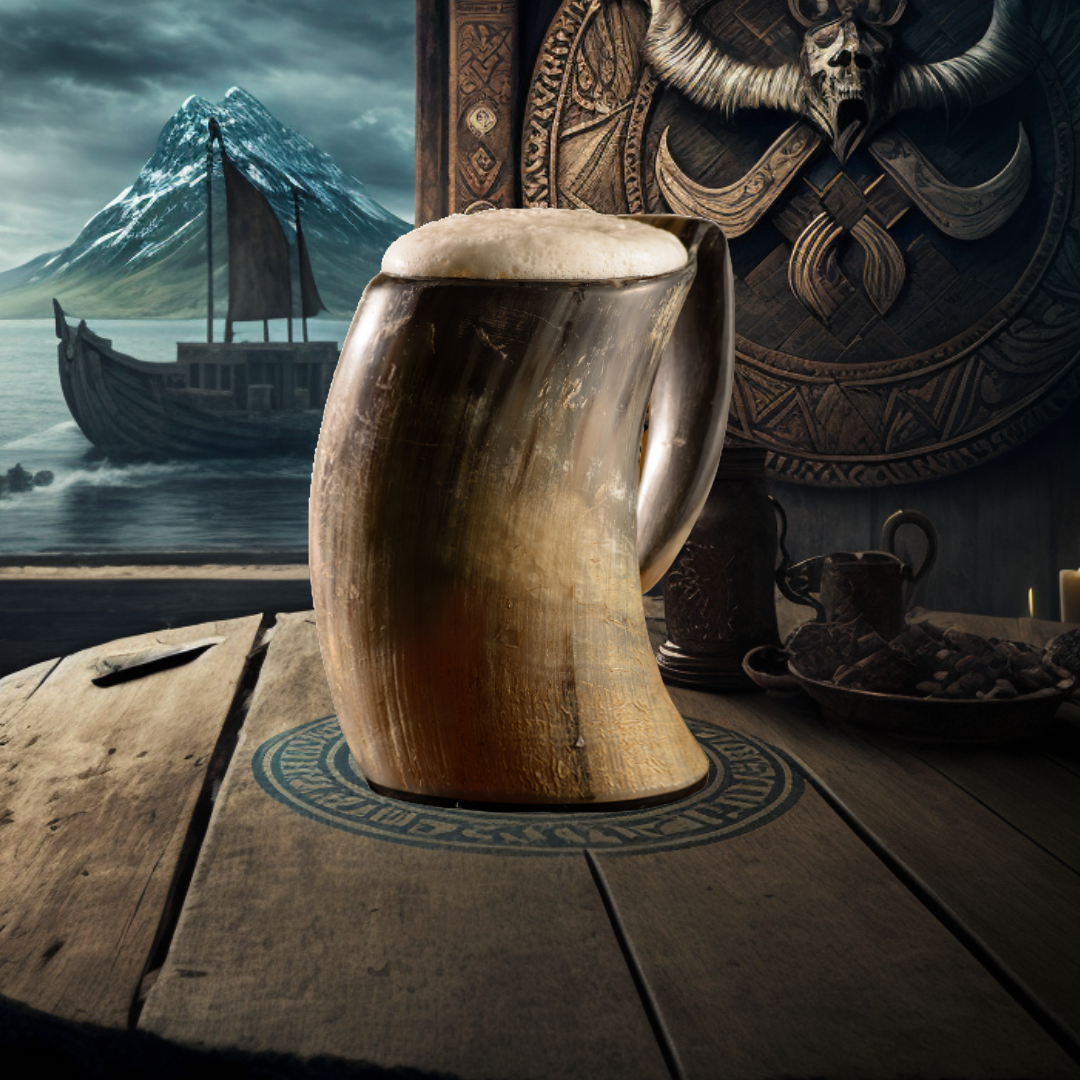 Step into the World of Vikings with AleHorn's Drinking Horn Sale! Shop Our Wide Selection of Beautifully Crafted Drinking Horns at Unbeatable Prices. Celebrate the Rich Culture of the Vikings with AleHorn's Sale,