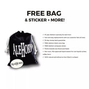 each AleHorn order comes with a lot of cool extras