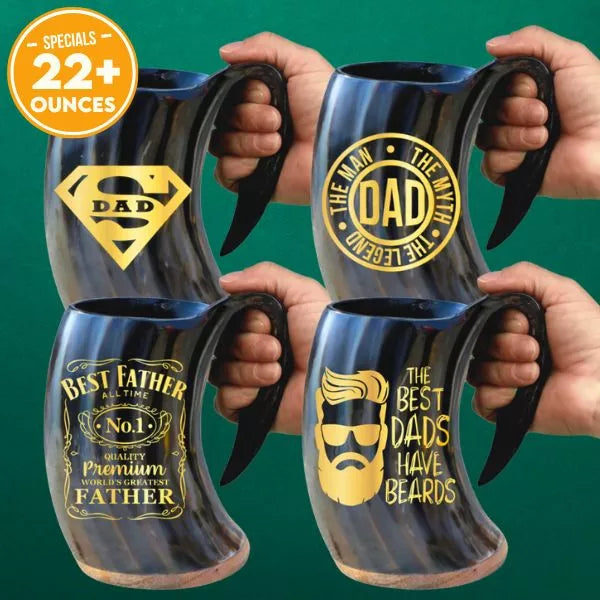 Viking Mugs For Dads - Special Pre-Engraved Gift Mugs