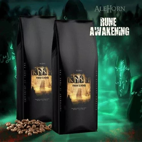 AleHorn Viking Coffee - Rune Awakening Morning Blend (1 lb.) - AleHorn - Viking Drinking Horn Vessels and Accessories