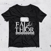 Fa-Thor T-Shirt For Viking Dad - AleHorn - Viking Drinking Horn Vessels and Accessories