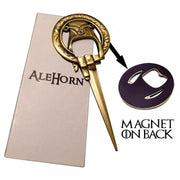 game of thrones bottle opener. The hand of the king Viking bottle opener for fantasy lovers