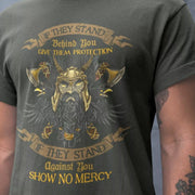 Odin Protection Tee - AleHorn - Viking Drinking Horn Vessels and Accessories