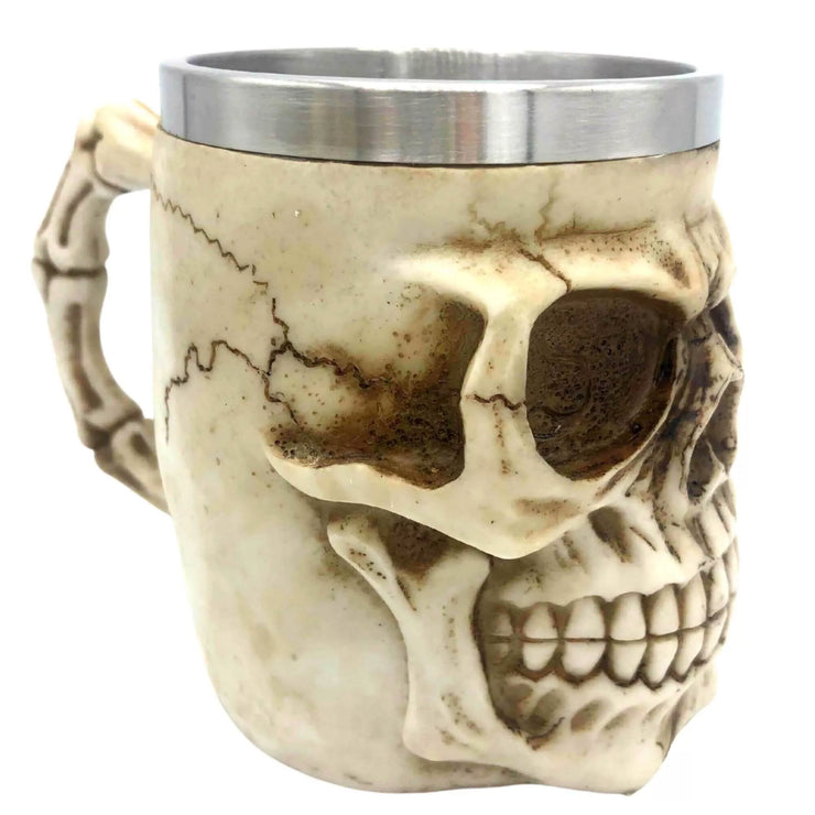Skull of Enemies Mug - AleHorn - Viking Drinking Horn Vessels and Accessories