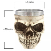 Skull of Enemies Mug - AleHorn - Viking Drinking Horn Vessels and Accessories