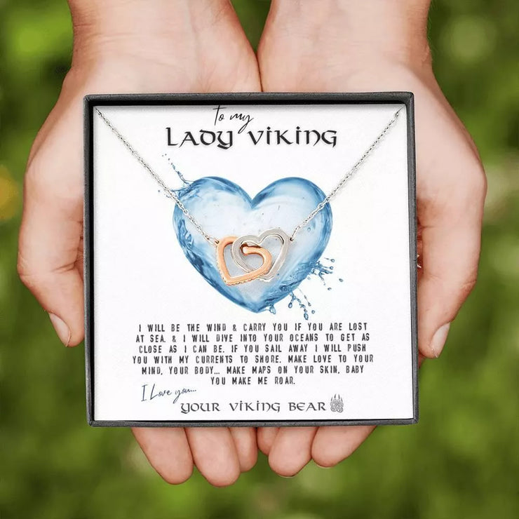 This Viking necklace is an ideal gift for your lady Viking or daughter if you&