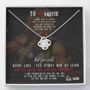 To My Valkyrie - I Can Promise You - AleHorn - Viking Drinking Horn Vessels and Accessories