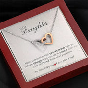 To Our Daughter - Our Little Valkyrie Necklace - AleHorn - Viking Drinking Horn Vessels and Accessories