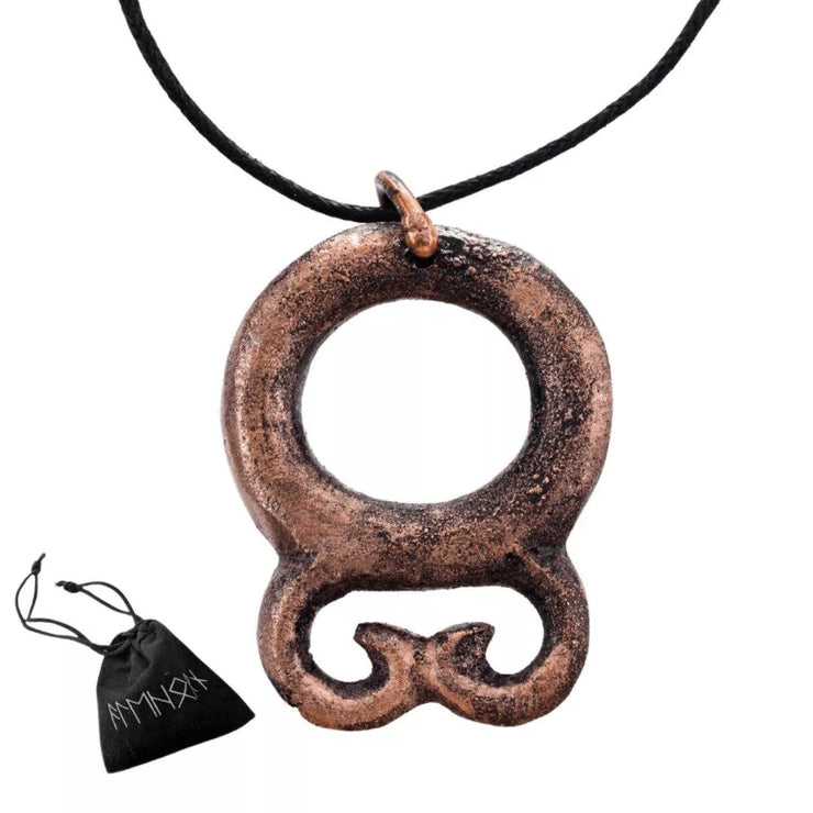 Troll Cross Viking Pendant - AleHorn - Viking Drinking Horn Vessels and Accessories