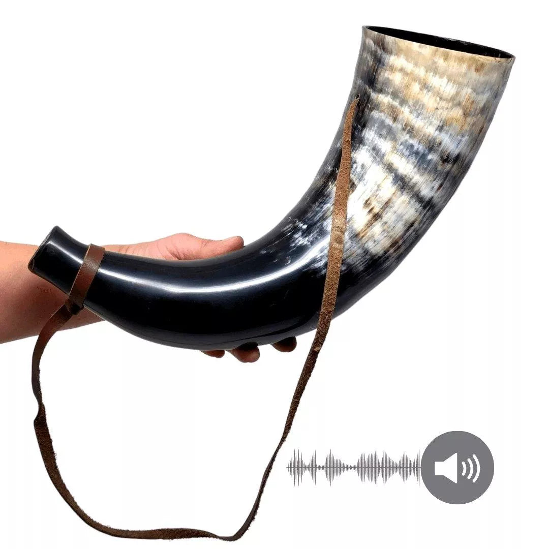 Viking Gjallarhorn (Viking Blowing Horn) - Sounding Horn from Norse ...