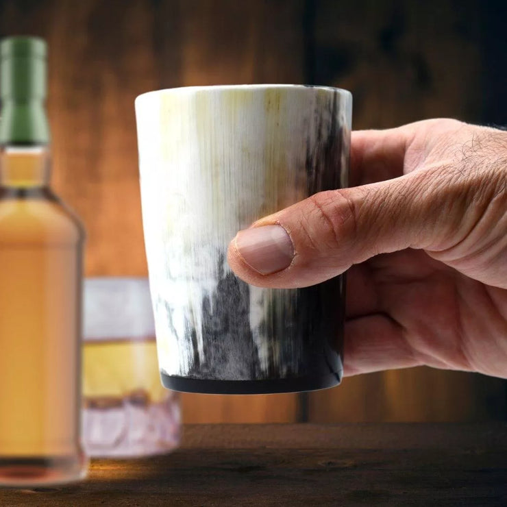 Whisky Horn Cup - AleHorn - Viking Drinking Horn Vessels and Accessories